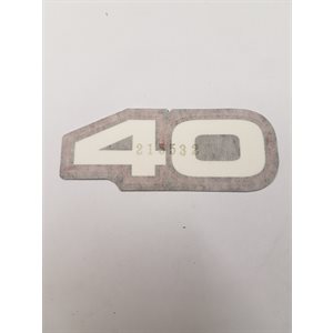 Decal 40 HP